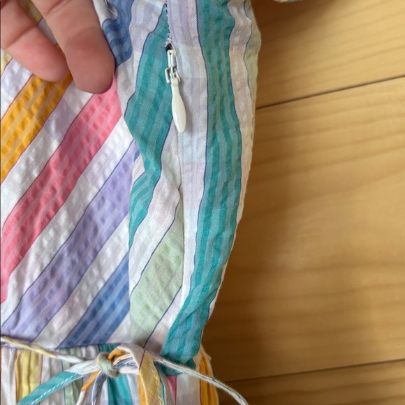 J.Crew rainbow striped dress size 18 - Picture 7 of 10
